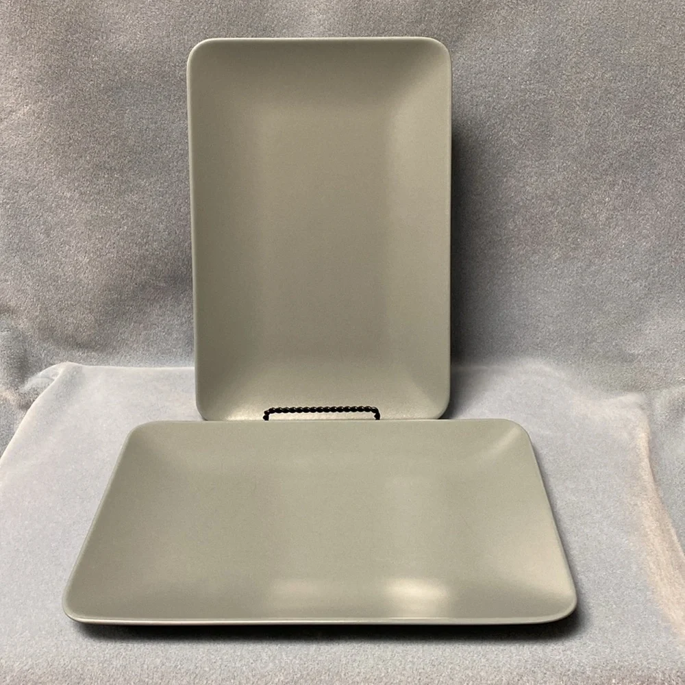 IKEA Dinera Slate Dinner Plates (set of 2)  Pattern 18691